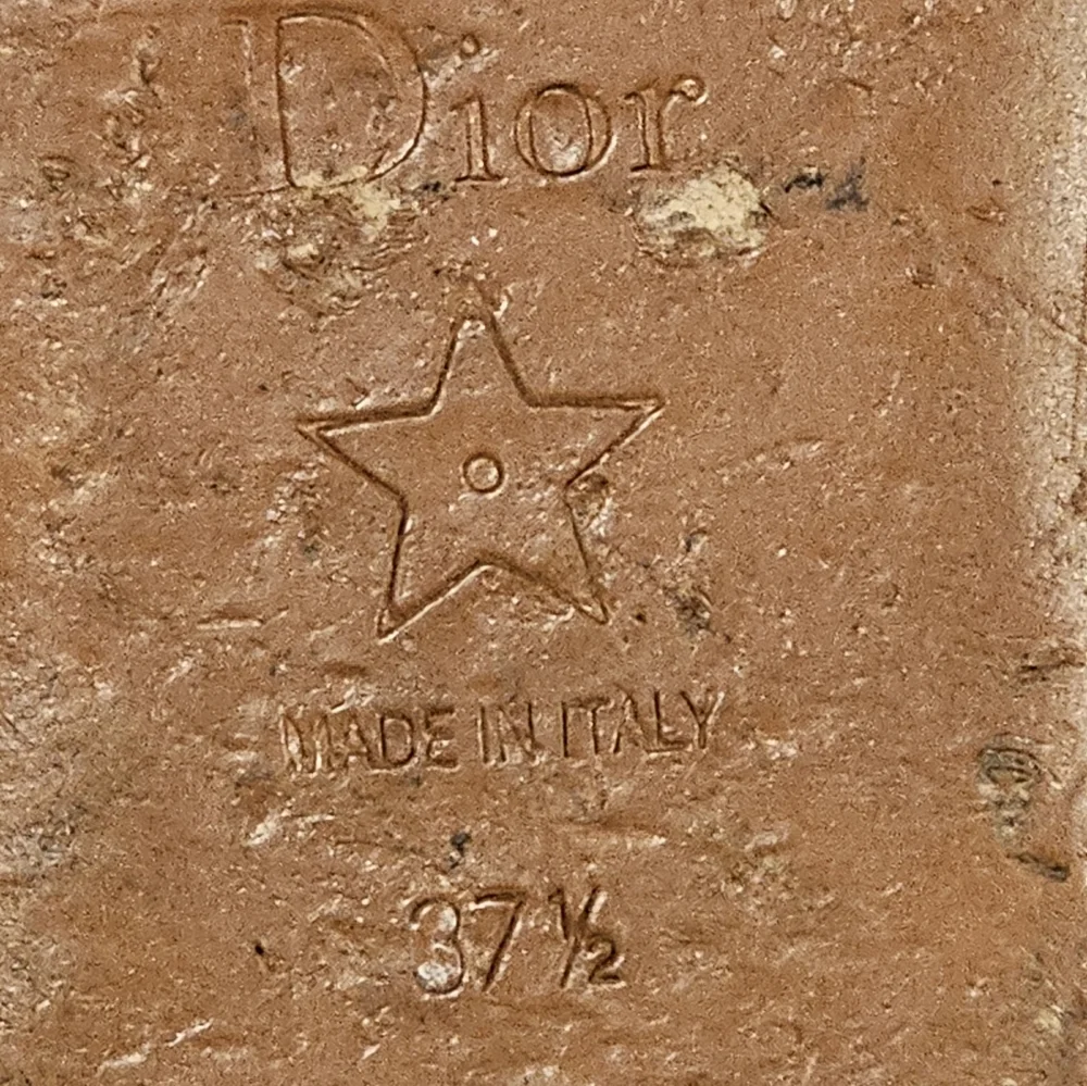 Christian Dior Dway Slides in size 37.5 - Picture 4 of 6